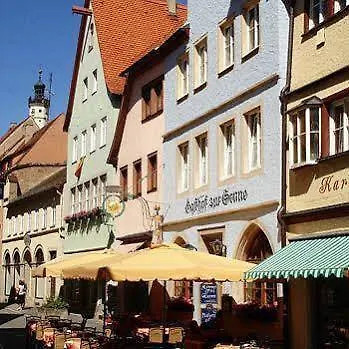 Sonne - Kleine Altstadt 3* Rothenburg ob der Tauber